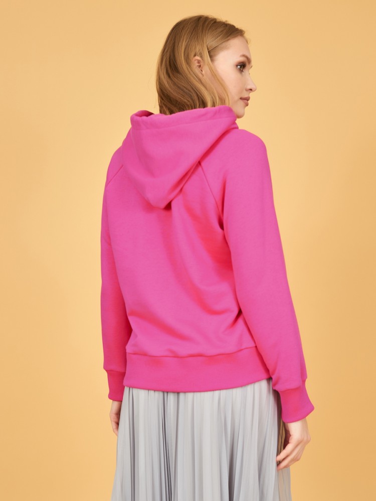 Худи женское оверсайз с карманом Лола