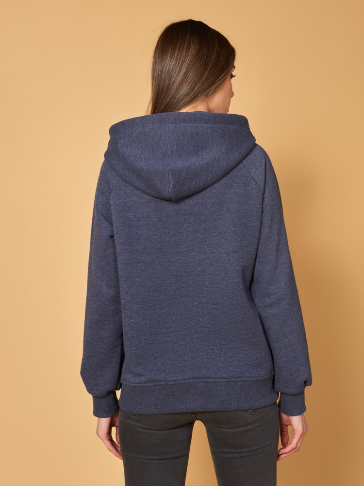 Худи женское оверсайз с капюшоном Ханна