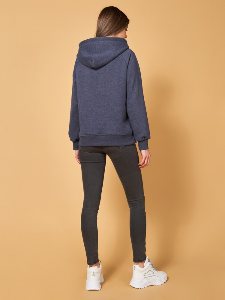 Худи женское оверсайз с капюшоном Ханна