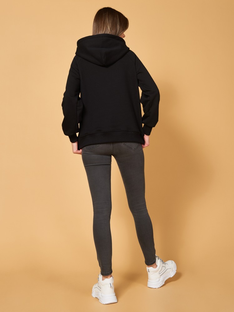 Худи женское оверсайз с капюшоном Ханна