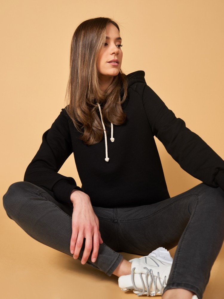 Худи женское оверсайз с капюшоном Ханна