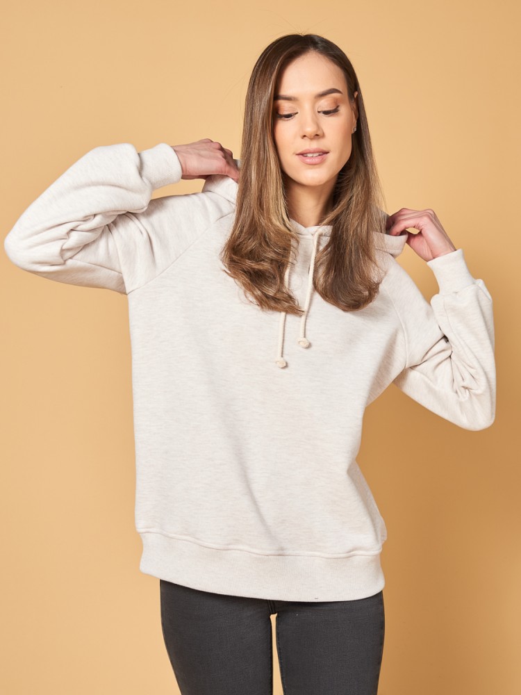 Худи женское оверсайз с капюшоном Ханна