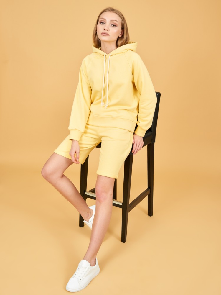 Костюм спортивный женский Ханна с шортами и худи