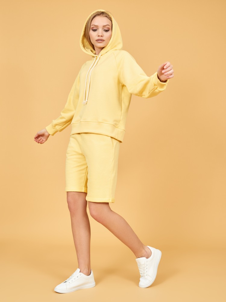 Костюм спортивный женский Ханна с шортами и худи