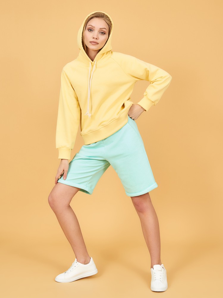 Костюм спортивный женский Ханна с шортами и худи