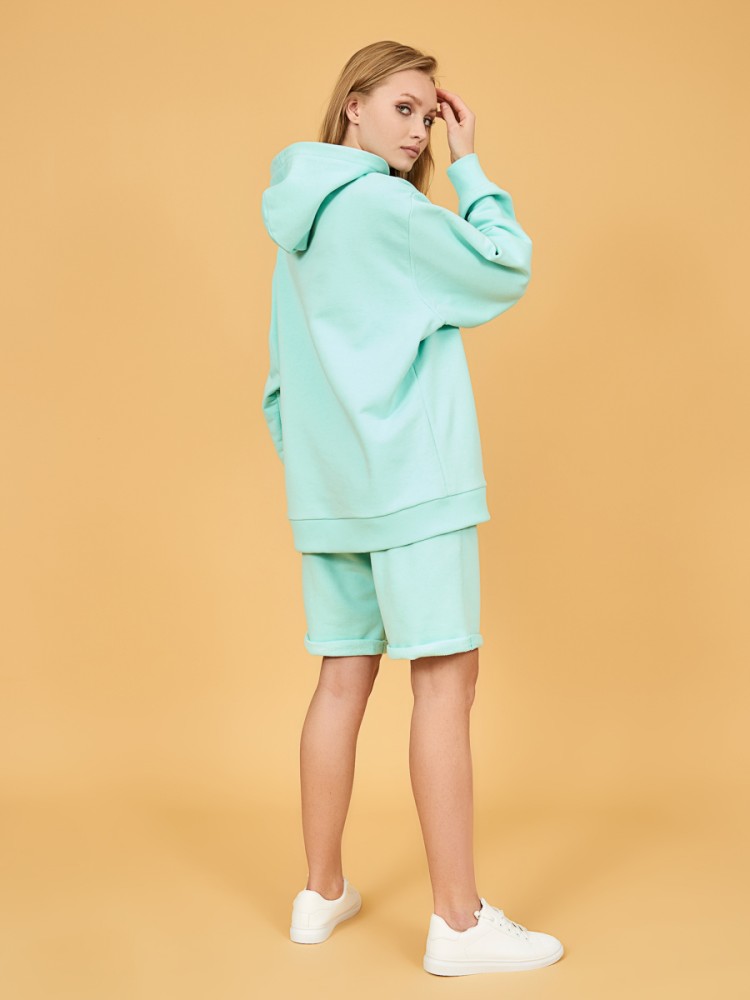 Костюм спортивный женский с шортами и худи Симпли