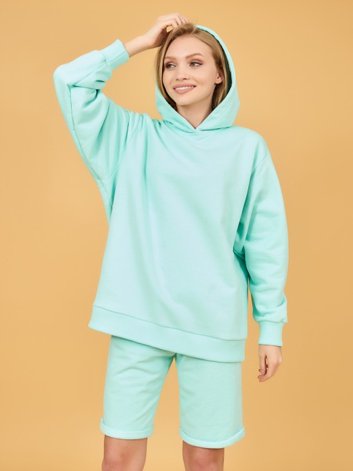 Костюм спортивный женский с шортами и худи Симпли