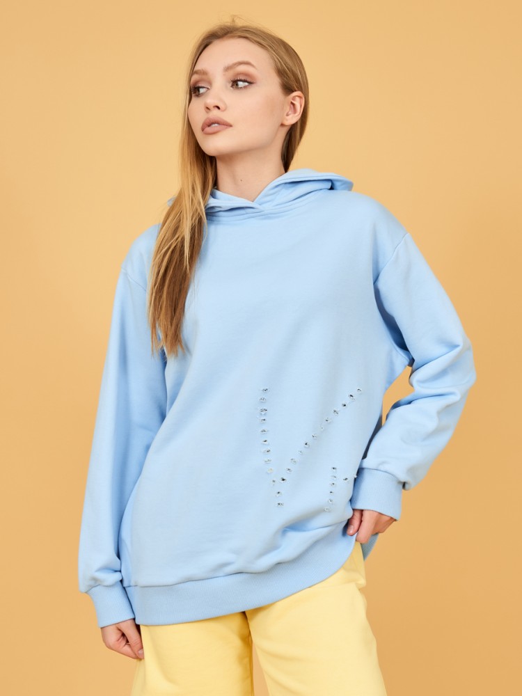 Костюм спортивный женский с шортами и худи Симпли D