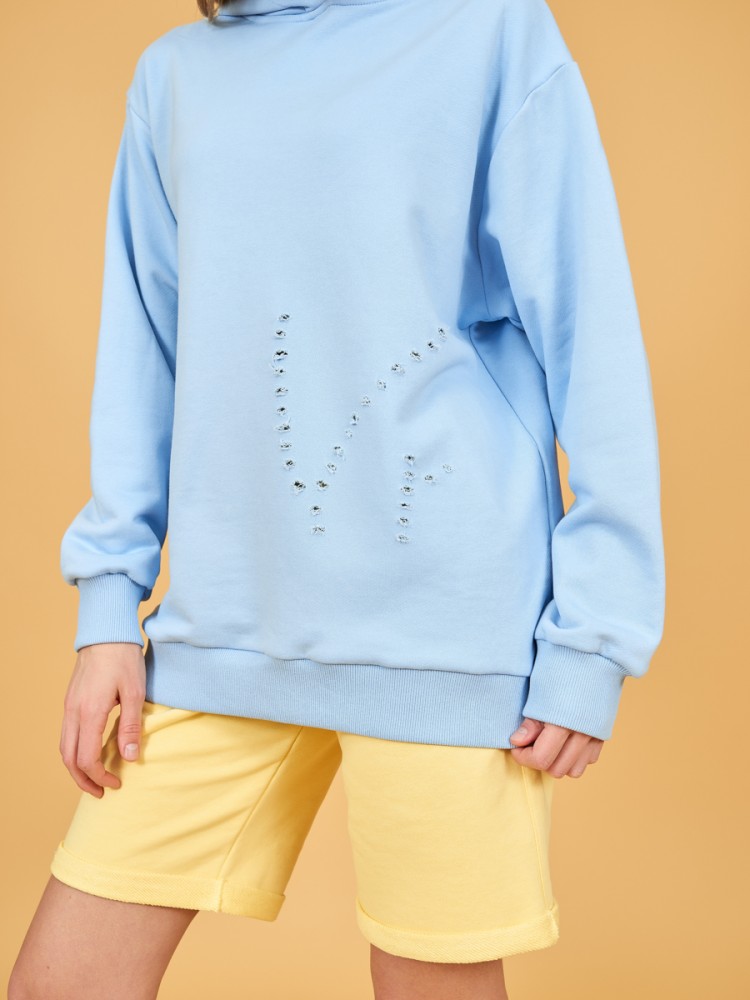 Костюм спортивный женский с шортами и худи Симпли D