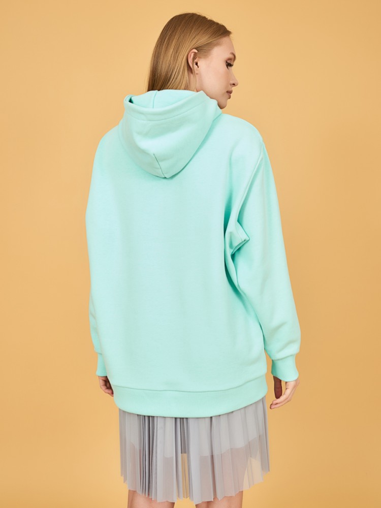 Худи женское оверсайз с капюшоном Симпли