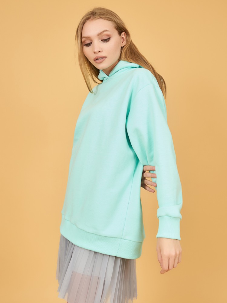 Худи женское оверсайз с капюшоном Симпли