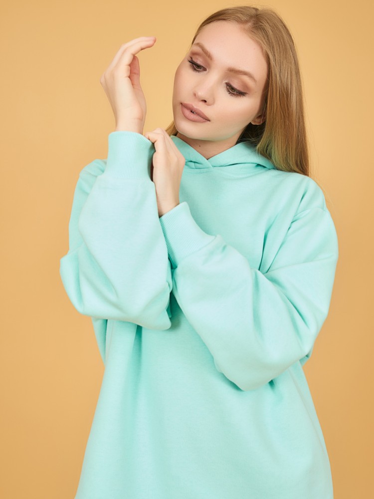 Худи женское оверсайз с капюшоном Симпли