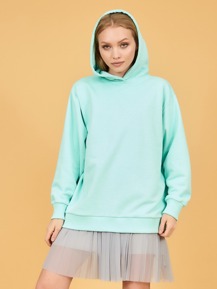 Худи женское оверсайз с капюшоном Симпли
