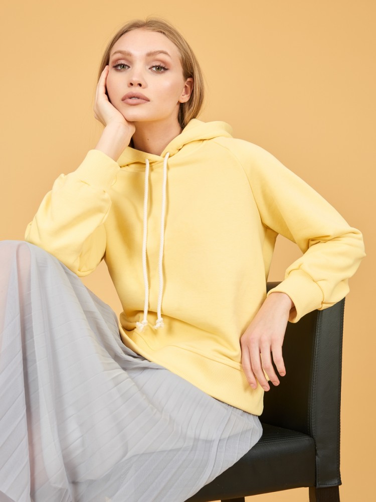 Худи женское оверсайз с капюшоном Ханна