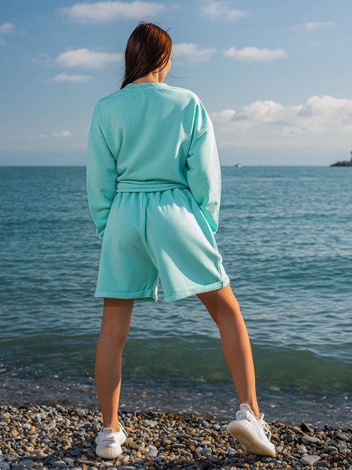 Костюм спортивный женский с шортами и худи Медея 