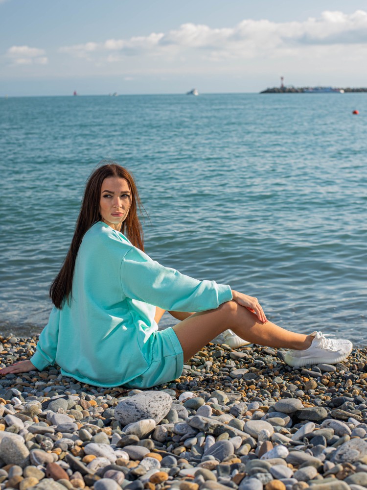 Костюм спортивный женский с шортами и худи Медея 