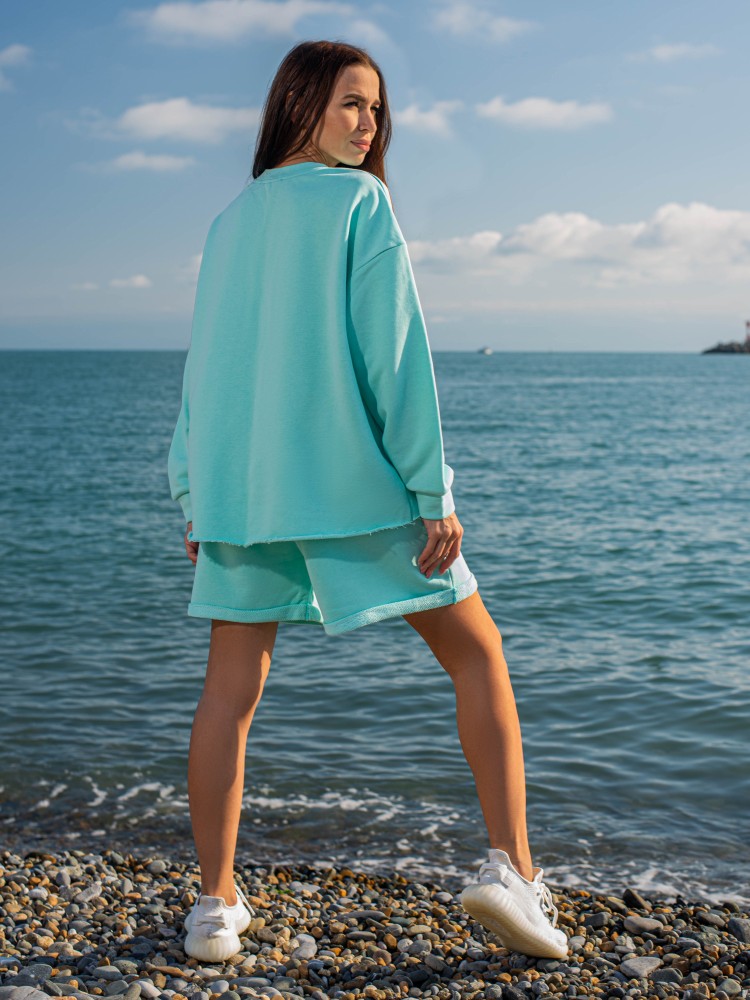 Костюм спортивный женский с шортами и худи Медея 